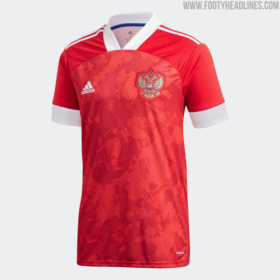 Russia 2020-21 Home Kit Released - New Design After 'Serbia Flag ...